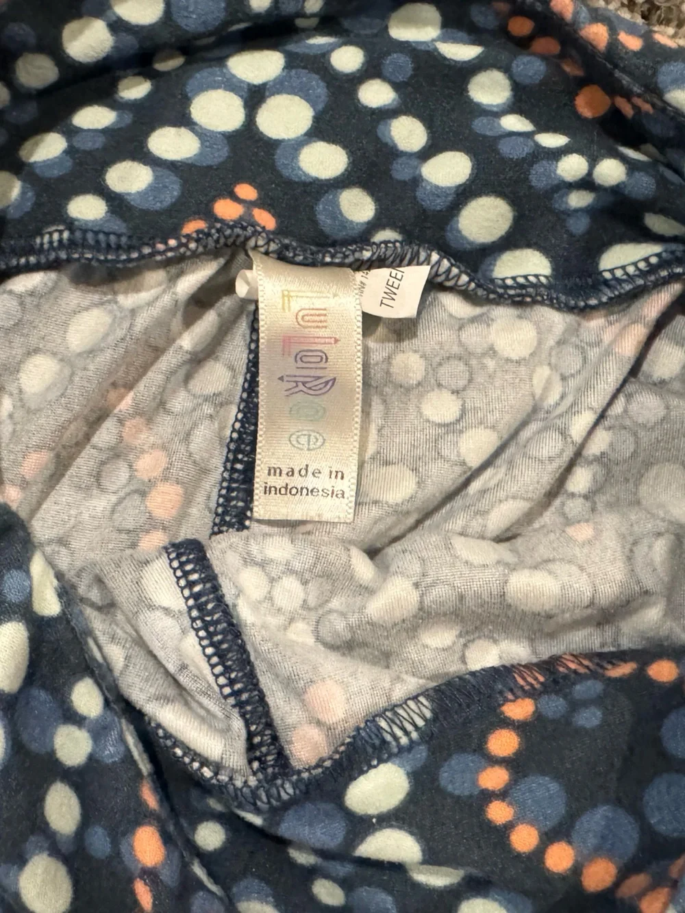 Bundle of 4 pairs of LuLaRoe Tween Leggings